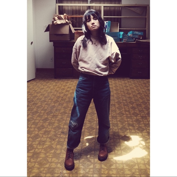 Uniqlo Tops - Uniqlo U pink crewneck sweatshirt